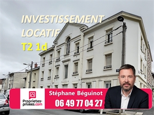 t2 à la vente -   51100  REIMS, surface 39 m2 vente t2 - UBI428106449